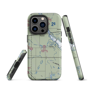Rosenau Airport (21ND) VFR Sectional  Tough iPhone Case