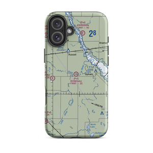 Rosenau Airport (21ND) VFR Sectional  Tough iPhone Case