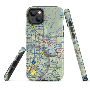 Rosenbaum Field (3WI9) VFR Sectional  Tough iPhone Case