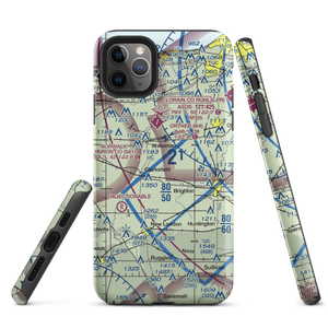 Ross Airport (26OH) VFR Sectional  Tough iPhone Case