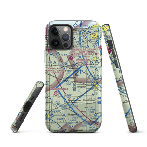 Ross Airport (26OH) VFR Sectional  Tough iPhone Case