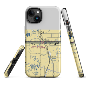 Ross International Airport (7S8) VFR Sectional  Tough iPhone Case