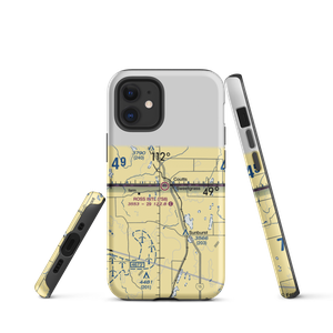 Ross International Airport (7S8) VFR Sectional  Tough iPhone Case