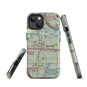 Ross Planes Airport (TX11) VFR Sectional  Tough iPhone Case