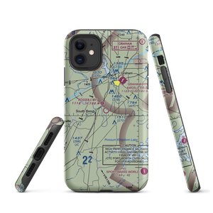 Rosser Ranch Airport (10F) VFR Sectional  Tough iPhone Case