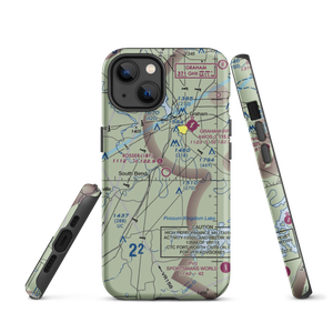 Rosser Ranch Airport (10F) VFR Sectional  Tough iPhone Case