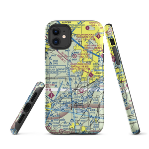 Rossi's Farm Airport (84IL) VFR Sectional  Tough iPhone Case