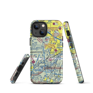 Rossi's Farm Airport (84IL) VFR Sectional  Tough iPhone Case