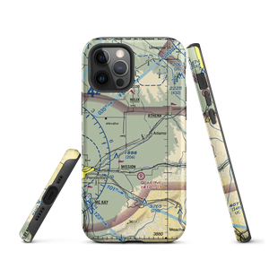 Rothrock Field (OG04) VFR Sectional  Tough iPhone Case