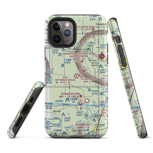 Rotors & Wings Airport (46MI) VFR Sectional  Tough iPhone Case