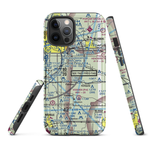 Rotstein Airport (IS59) VFR Sectional  Tough iPhone Case