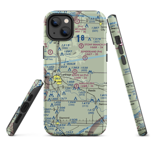 Route 66 Airfield (27MO) VFR Sectional  Tough iPhone Case