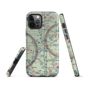 Rox Airport (WS09) VFR Sectional  Tough iPhone Case