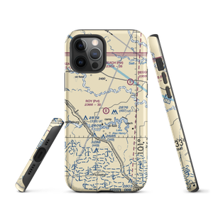 Roy Ranch Airport (TS21) VFR Sectional  Tough iPhone Case