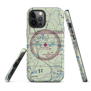 Roy Wilcox Airport (5R1) VFR Sectional  Tough iPhone Case