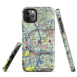 Royal Wood Aerodrome (20MO) VFR Sectional  Tough iPhone Case