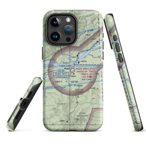 Ruby Airport (RBY) VFR Sectional  Tough iPhone Case