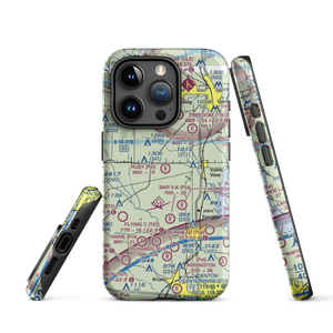 Ruby Field (TX39) VFR Sectional  Tough iPhone Case