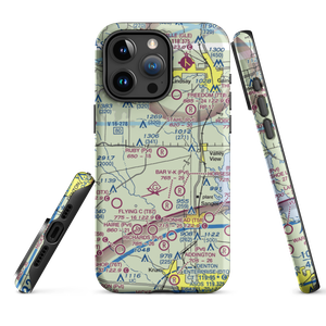 Ruby Field (TX39) VFR Sectional  Tough iPhone Case