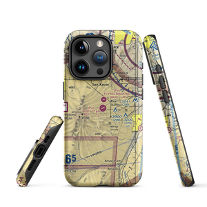 Ruby Star Airpark (14AZ) VFR Sectional  Tough iPhone Case