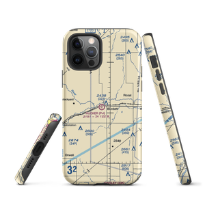 Rucker Airport (SN29) VFR Sectional  Tough iPhone Case