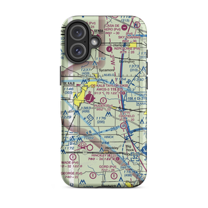 Ruder Airport (59IL) VFR Sectional  Tough iPhone Case