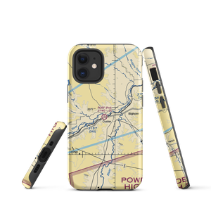 Ruff Airport (MT34) VFR Sectional  Tough iPhone Case