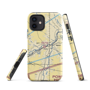 Ruff Airport (MT34) VFR Sectional  Tough iPhone Case