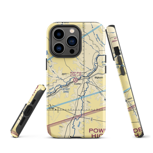 Ruff Airport (MT34) VFR Sectional  Tough iPhone Case