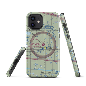 Rugby Municipal Airport (RUG) VFR Sectional  Tough iPhone Case
