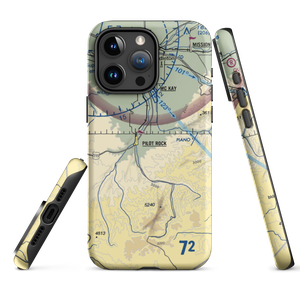 Rugg Ranches Airport (45OG) VFR Sectional  Tough iPhone Case