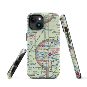 Ruhe's Airport (R47) VFR Sectional  Tough iPhone Case