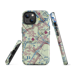 Rular Airport (VG07) VFR Sectional  Tough iPhone Case