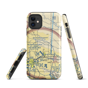 Running Colors Airport (3SD6) VFR Sectional  Tough iPhone Case