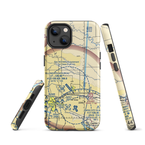Running Colors Airport (3SD6) VFR Sectional  Tough iPhone Case
