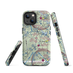 Running M Ranch Airport (09TE) VFR Sectional  Tough iPhone Case