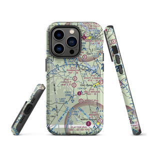 Running M Ranch Airport (09TE) VFR Sectional  Tough iPhone Case