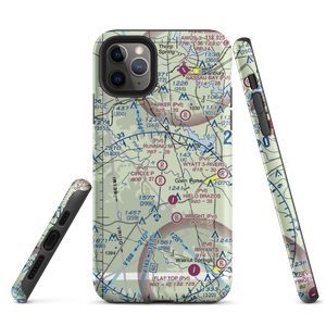 Running M Ranch Airport (09TE) VFR Sectional  Tough iPhone Case