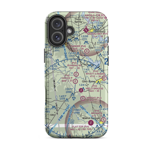 Running M Ranch Airport (09TE) VFR Sectional  Tough iPhone Case