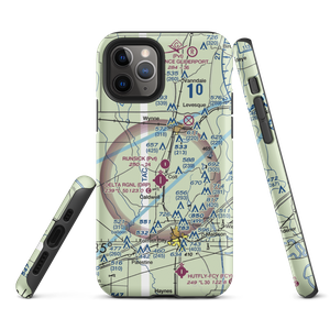 Runsick Flying Service Airport (7AR3) VFR Sectional  Tough iPhone Case