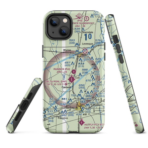 Runsick Flying Service Airport (7AR3) VFR Sectional  Tough iPhone Case