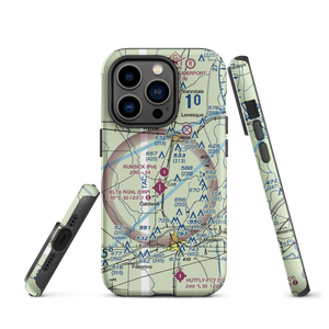 Runsick Flying Service Airport (7AR3) VFR Sectional  Tough iPhone Case