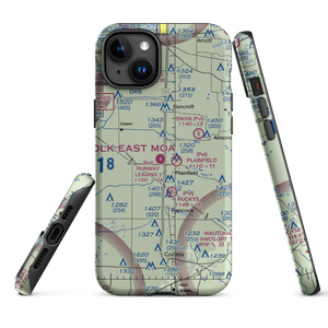 Runway Leasing Inc Nr 1 Airport (8WI2) VFR Sectional  Tough iPhone Case