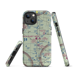 Runway Leasing Inc Nr 1 Airport (8WI2) VFR Sectional  Tough iPhone Case