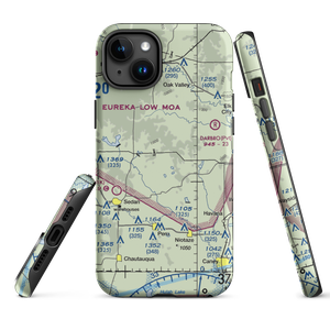 Rupp Airport (2KS0) VFR Sectional  Tough iPhone Case