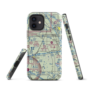 Rush Airport (35FD) VFR Sectional  Tough iPhone Case