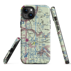 Rush Strip (IN34) VFR Sectional  Tough iPhone Case