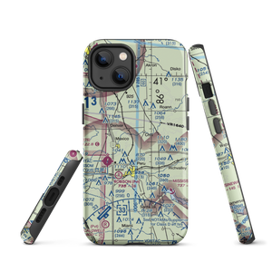 Rush Strip (IN34) VFR Sectional  Tough iPhone Case