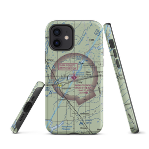 Rusk County Airport (RCX) VFR Sectional  Tough iPhone Case