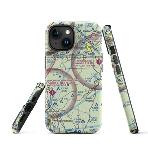Russ Airport (OI82) VFR Sectional  Tough iPhone Case